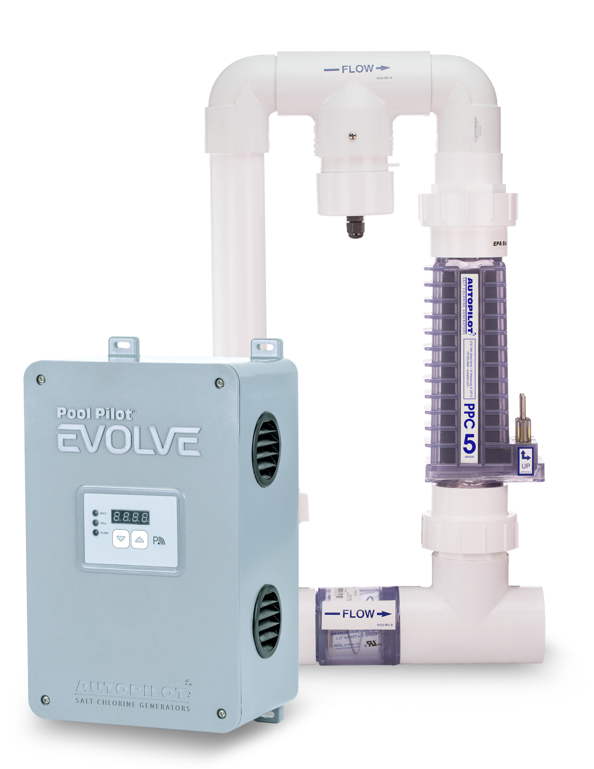 Pool Pilot&reg; Evolve + PPM5 Manifold